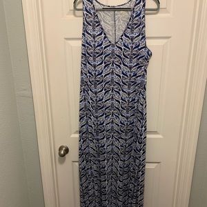 Lilly Pulitzer XL whale tail maxi dress